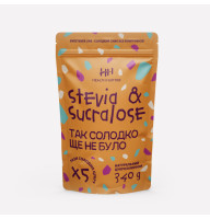 Замінник цукру стевія сукралоза 340 г - Stevia & Sucralose 1:5